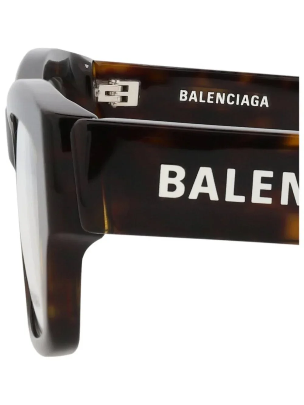 New Balenciaga Women's Eyeglasses Square Rectangle Recycled Acetate Frame Mens